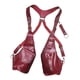 thumbnail image 4 of Bolso de hombro Strade Fareast Limited para las axilas para mujeres y hombres para viajes de compras de fiesta Rojo, 4 of 8