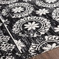 thumbnail image 2 of Livabliss Washable Rugs for Living Room, 7ft Round Lavadora Traditional Black Round Area Rug, Bedroom Dining Room Home Decor Stain Resistant Carpet (6'7" x 6'7"), 2 of 8