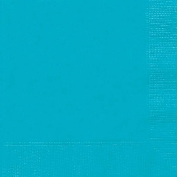 Serviettes de table solides bleu sarcelle , 20 ct