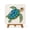 A, variant on Sea Glass Art Kit with 8 Designs, Beginner Friendly Beach Themed Craft Kit for Turtle Jellyfish Crab, Includes Canvas Tweezers Easel Hanging Rope