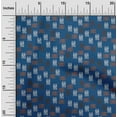 thumbnail image 1 of oneOone Silk Tabby Fabric Brush Stroke Ikat Print Fabric BTY 42 Inch Wide, 1 of 4