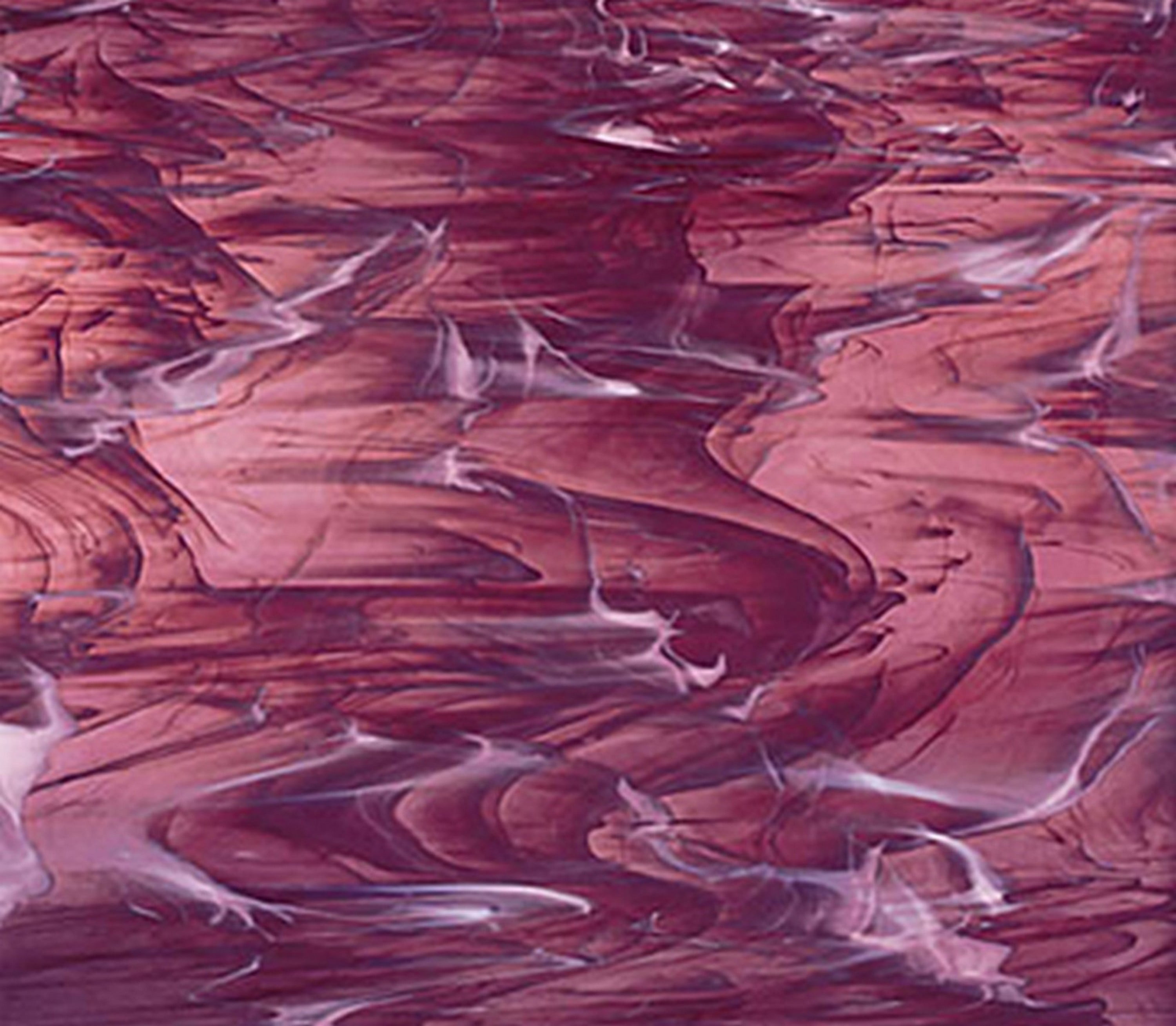 OCEANSIDE STAINED/FUSING GLASS SHEETS LIGHT PURPLE/WHITE WISPY FUSIB