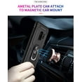 thumbnail image 4 of REQO for Samsung Galaxy S9 Case with HD Screen Protectors, Military-Grade Metal Ring Holder Kickstand 15ft Drop Tested Shockproof Cover Case for Samsung Galaxy S9 (2018), Black, 4 of 7