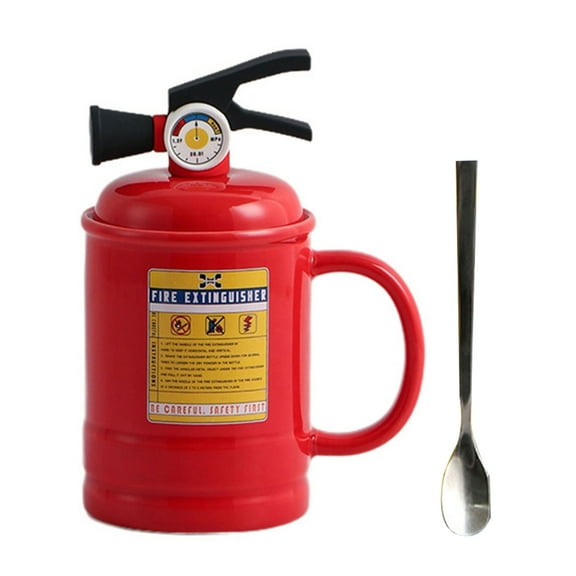 Funny Fire Extinguishers Style Mug Practical Cup Perfect for Creative Gift