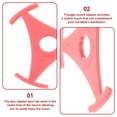 thumbnail image 3 of UPOUART 1ensemble Tourne-Disque Triangle en Plastique pour Résonance Réduite, 3 of 7