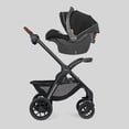 thumbnail image 4 of Chicco Bravo Primo Trio Travel System, cochecito de plegado rápido con Chicco KeyFit 35 Zip, asiento para automóvil infantil de uso extendido y cochecito combinado | Primavera/Negro, 4 of 5