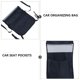 thumbnail image 3 of Backseat Genting Organizer Travel Storage Pouch Accesorios de coche (Negro), 3 of 7