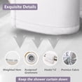 thumbnail image 6 of Purple Eucalyptus Shower Curtain for Bathroom, Waterproof Enhanced Shower Curtains with Eucalyptus Leaf Plant Pattern, Floral Shower Curtain Inspired by Nature for Decoratin-72x84, 6 of 6