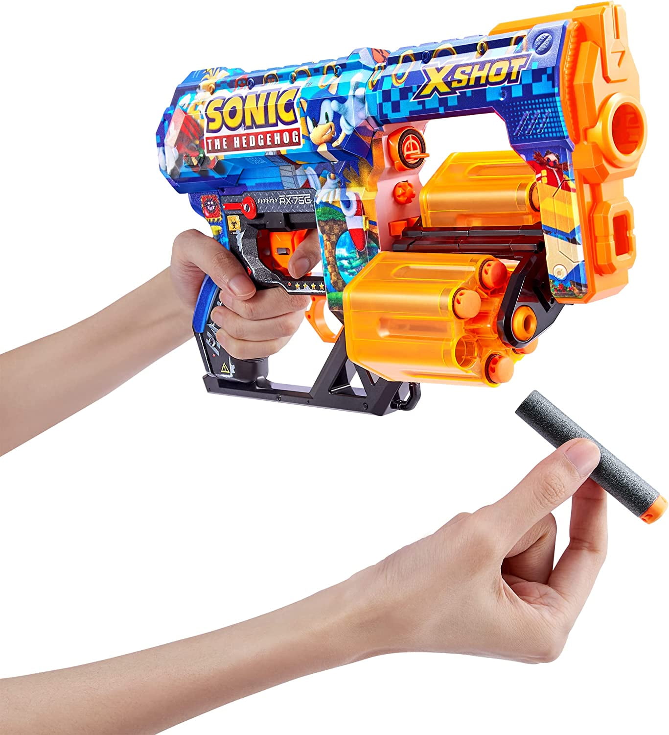 X-Shot Skinz Sonic the Hedgehog Blaster