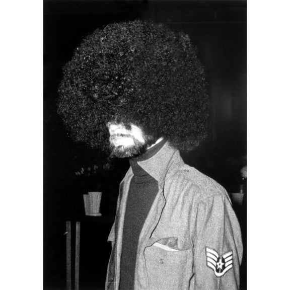 Man With An Afro History (18 x 24)