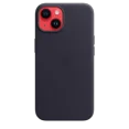thumbnail image 5 of Genuine Apple Leather Case for iPhone 14 Leather Case Skin Cover W/MagSafe Midnight, 5 of 5
