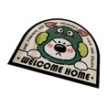 thumbnail image 3 of Front Doormats Rug, Washable PVC Cute Bear Door Mats  For Kitchen Green, 3 of 8
