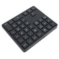 thumbnail image 1 of BT Number Pad, USB C Rechargeable 2.4G Numeric Keypad, External 35 Keys Keyboard with Receiver, for Smartphones, Laptops, Desktops, Tablets, 1 of 7