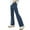 Blue, variant on GYRATEDREAM Girl's Flare Leggings High Waisted Yoga Pants Bootcut Dance Casual Pants Activewear Kids Bell Bottoms Toddler Child for 4 Years-12 Years