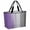 Gray Purple, variant on Black Gray Ombre Beach Bag for Women, Large Breathable Mesh Beach Tote Bag, Vintage Country Wooden Sandproof Lightweight Travel Bags for Vacation Picnic Swimming Pool 15.7"x15.7"x9.1"