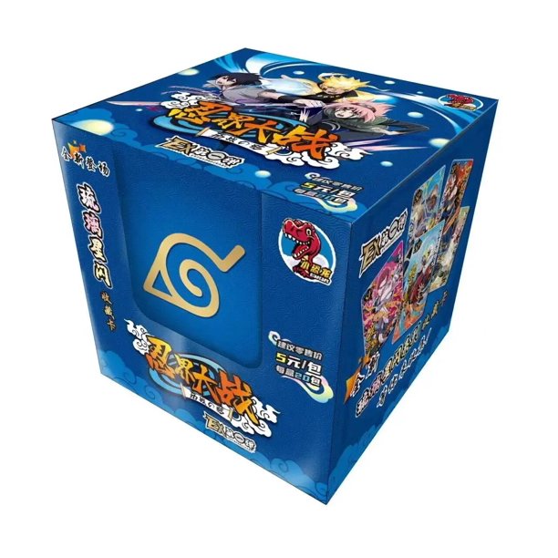 Nueva tarjeta Original de edición de colección de lujo de Naruto, Personaje de Anime de Naruto Sasuke, juegos de mesa TCG, juguetes para niños, regalos de navidad