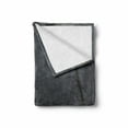 thumbnail image 2 of Architecture Soft Flannel Fleece Blanket, Basic and Monochrome Design Tile Inspired Wall Like City Construction, Cozy Plush for Indoor and Outdoor Use, 70" x 90", Dark Grey Dimgray, by Ambesonne, 2 of 6