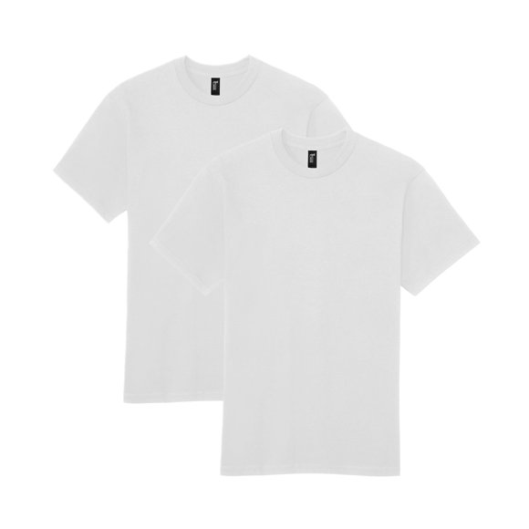 Camiseta Gildan 3XL Pack de 2 unidades color blanco