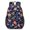 Pioneer Flower Floral Print Pattern, variant on Pioneer Flower Floral Print Pattern 17" School Backpacks for Teens,Waterproof Oxford Fabric,S-Shape Padded Straps for School,Travel,Hiking,Camping