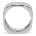 thumbnail image 4 of Luxe Jewelry Designs Women's Stainless Steel Straight Ring - Size 5 (Pack of 4), 4 of 4