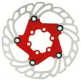 thumbnail image 1 of Strong And Durable 5 Stud Brake Disc, Fine Workmanship Bicycle Floating Brake Disc, For Mountain Bike Cycling Accessory Red, 1 of 8