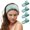 Green, variant on TOPTIE 4PCS Spa Headband Coral Fleece Absorbent for Shower, Extra Thick Soft Green Facial Head Wrap for Makeup