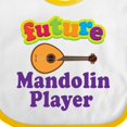 thumbnail image 4 of Inktastic Future Mandolin Player Music Boys or Girls Baby Bib, 4 of 4