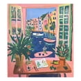 thumbnail image 6 of Yayeee Magnetic Dishwasher Cover for The Front Decoration Home Kitchen Machine Sticker Protector, Green Window, 6 of 6