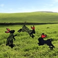 thumbnail image 5 of Dream Lifestyle Animal Silhouette Garden Stake, Metal Floral Cutouts Bunny Rabbit Garden Stake Art Crafts Yard Lawn Outdoor Patio Home Decor Easter Supplies 1PC, 5 of 8