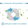 thumbnail image 3 of 24 Pzas de Filtros de Repuesto para Pet Fountain Compatibles con Veken 67oz 84oz 95oz 135oz Plástico Acero Inoxidable Pet Fountain, Filtros Automáticos para Fuente de Agua para Gatos y Perros con Fil, 3 of 7