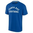 thumbnail image 2 of Unisex Fanatics Royal Tampa Bay Lightning Elements Super Soft Short Sleeve T-Shirt, 2 of 3