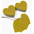 thumbnail image 5 of Inkdotpot 100 Pack Hugs & Kisses From The Wedding Favor Paper Tag Craft Real Rose Gold Foil Hang Tag, 5 of 6