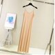 thumbnail image 3 of Vestido de tirantes para mujer, primavera verano 2022, informal, modal, sexy, camisola elástica, para el hogar, playa, cuello redondo, sexy, 3 of 5