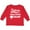 Red, variant on Future Table Tennis Champ Boys or Girls Long Sleeve Toddler T-Shirt