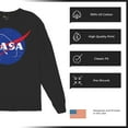 thumbnail image 6 of NASA Meatball Logo Long Sleeve T-shirt Iconic American Astronaut Space Souvenir, 6 of 7