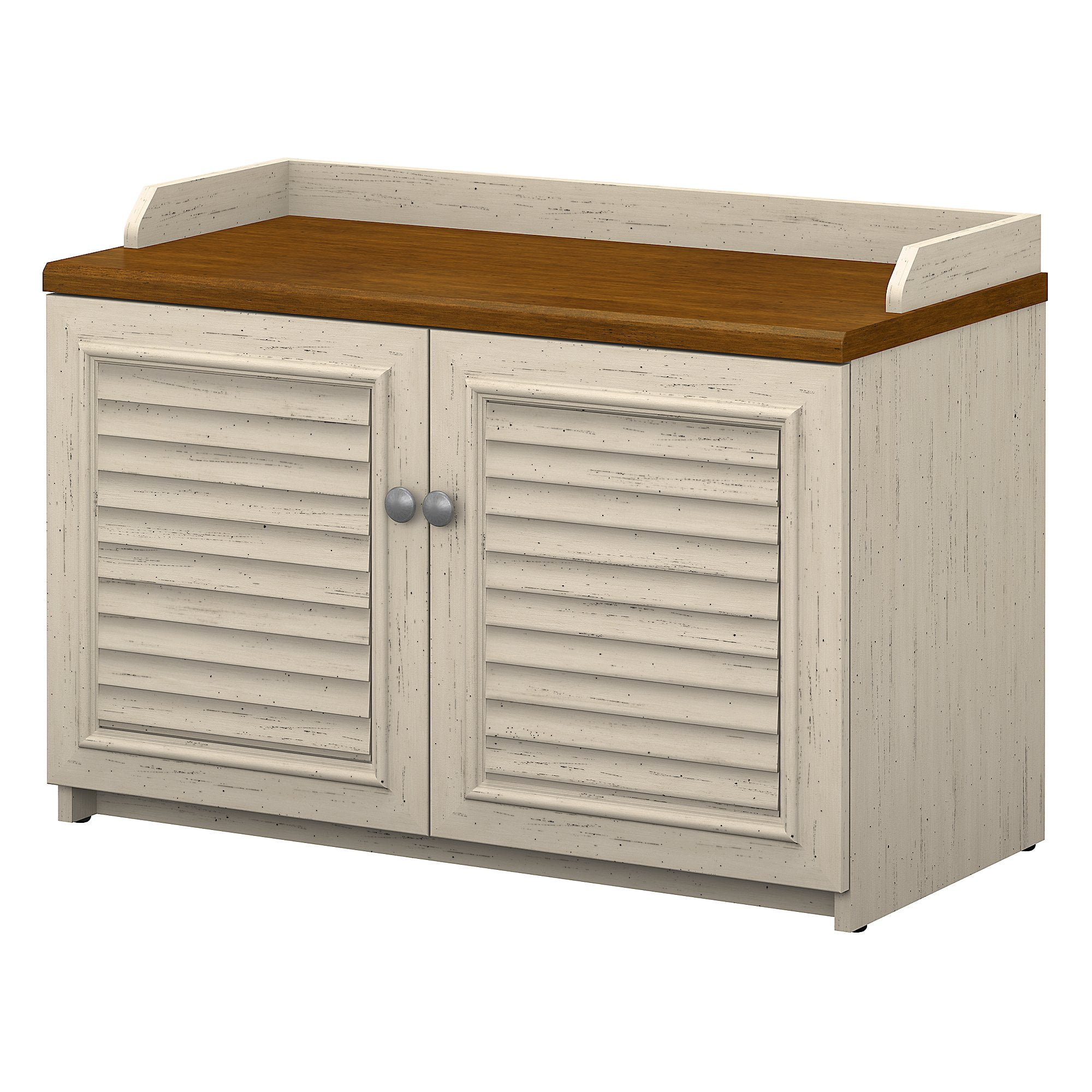 Furniture 3 Bfw White Hallway Storage Bench Shoe Cupboard Slatted