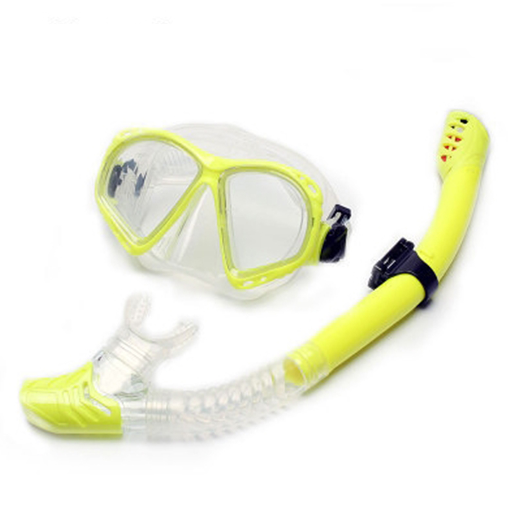Diving Mask Silicone Mask Snorkel Antifog Diving Mask Swim Equipment