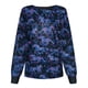 thumbnail image 1 of Blusa de Uniforme de Trabajo Fridja Mujer estampado cuello redondo Manga larga, 1 of 4
