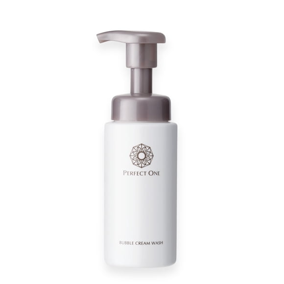 Perfect One Bubble Cream Wash Limpiador de burbujas a crema con ingredientes de belleza Limpieza suave para una piel radiante Hecho en Japón 7.1 fl. onz. (210ml)