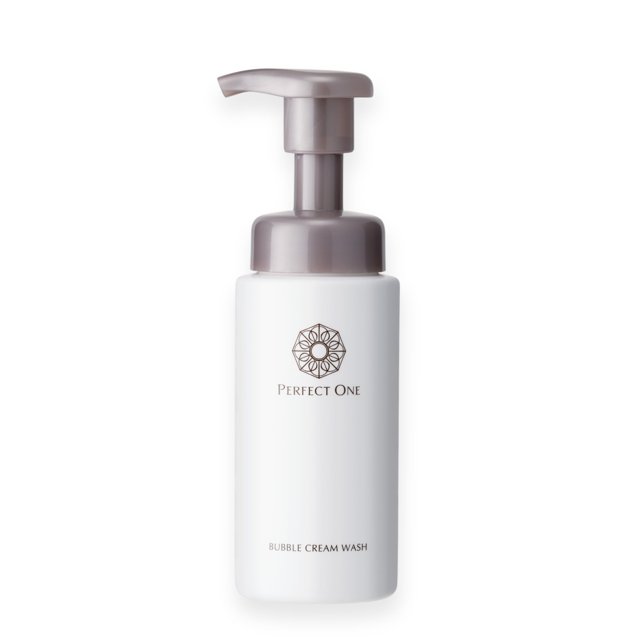 Perfect One Bubble Cream Wash Limpiador de burbujas a crema con ingredientes de belleza Limpieza suave para una piel radiante Hecho en Japón 7.1 fl. onz. (210ml)