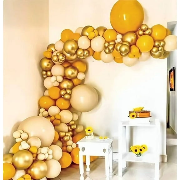 Golden Glow Balloon Arch Set F07M2-34 EMB0142