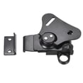 thumbnail image 3 of 2.56" Iron Spring Loaded Butterfly Twist Latch Keeper Toggle Clamp with Keyhole (Black), 3 of 4