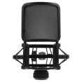 thumbnail image 1 of 1 Ensemble Support de Microphone Antichoc Accessoires de Micro Anti-Souffle, 1 of 9
