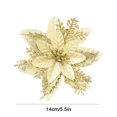 thumbnail image 4 of Guirnalda Decorativa Navidad Con Pascua 12 Uds. para Del (dorado), 4 of 4