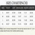 thumbnail image 5 of Stripe Printing Women Short Sleeve V Neck Casual Mini Shirt Dresss, 5 of 5