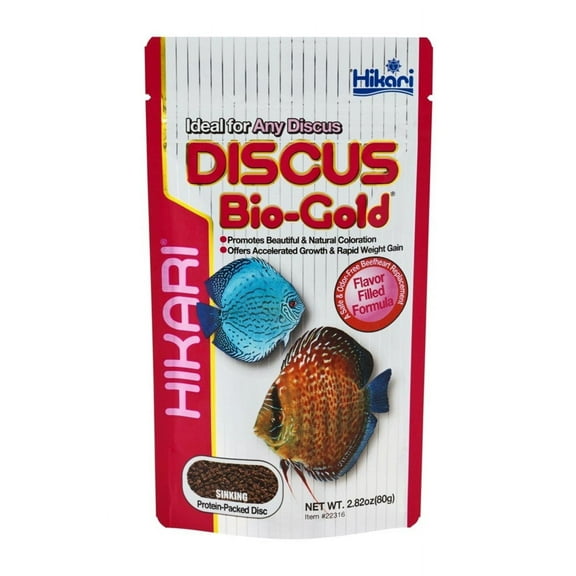 Hikari USA Discus Bio-Gold Sinking Pellets Fish Food 2.82 oz