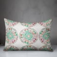 thumbnail image 3 of Creative Products Small Orange and Green Pattern Medallions 14x20 Indoor / Outdoor Pillow, 3 of 3