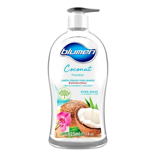 Jabón líquido para manos Blumen coconut paradise 525 ml