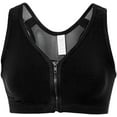 thumbnail image 2 of Valmont Zip-Front Sports Bra - 1611A, 2 of 2