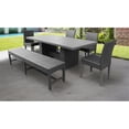 thumbnail image 2 of Belle Table de Salle à Manger Rectangulaire avec 4 Chaises 1 Banc, 2 of 2